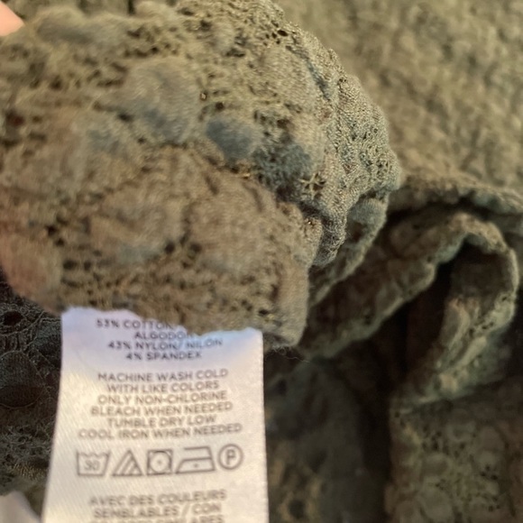 Olive green Loft top - Picture 4 of 5